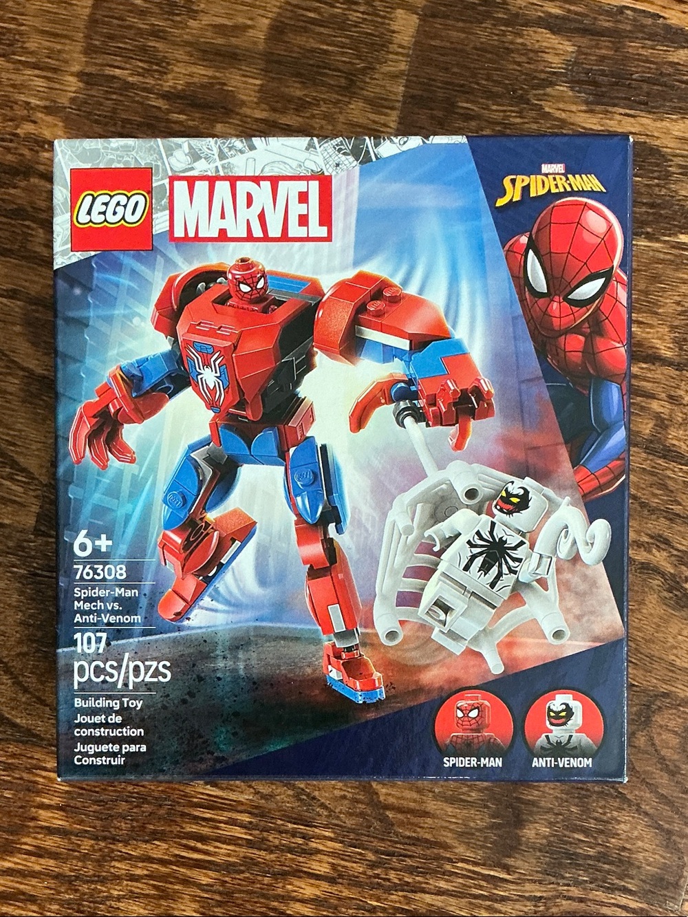 LEGO Marvel Spider-Man Mech vs. Anti-Venom Set 76308 - Brand New NIB - Picture 7 of 7